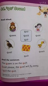 https://youtu.be/a06TP-PuvcA q always accompanies u| qu sound words| q is /kw/ | How to read 'q' sound words| Read Aloud #q #phonics #preschooler#shortsound #cvcwords #phonicsforkids #word #readaloud #preschoolers #homeschooling #lettersounds #Alphabet #howtoread #funlearningforkids #phonics #sound | KT Kids Preschool