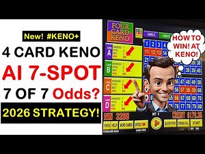 How to BEAT! The Odds 7-Spot Keno Strategy! #Shorts #Keno #gaming #slots #slot #casino #gamingvideos