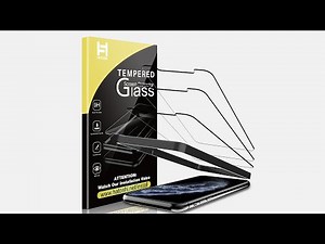 HATOSHI [iPhone 11 Series] Glass Screen Protector Installation [with Tray]