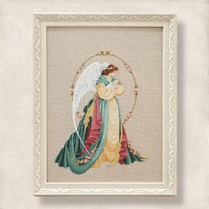 Cross Stitch Guardian Angel Pattern for Embroidery, Miss, Queen Festive Design, Lady Lace Design, PDF XSD Saga Pattern Digital Download - Etsy Canada