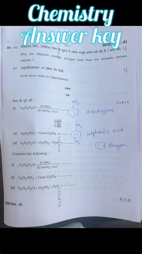 HBSE Class 12 Chemistry Answer Key 2026 (Part 2) | Check Your Marks | BSEH