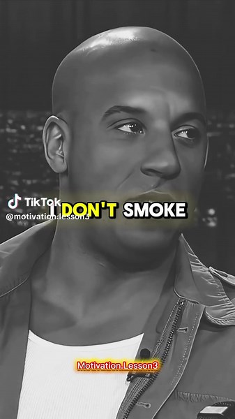 I Don't Drink #vindiesel #vindieselmotivation #dailymotivation #success #motivationalvideo