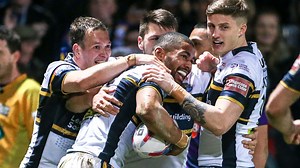 Leeds 26-18 Wigan: Rhinos go second after Headingley thriller