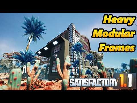 Heavy Modular Frames & Adaptive Control Unit - New Satisfactory 1.1 Playthrough