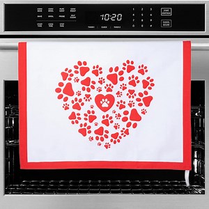 Celebrate Valentine’s Day while making a difference. The Paws of Love Towel is a beautiful way to show your love—for your dog and for shelter dogs everywhere! Every purchase helps transport dogs from high risk shelters to safety | iHeartDogs