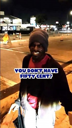 HOMELESS Man Gets BIG Surprise After Asking for Small Change?