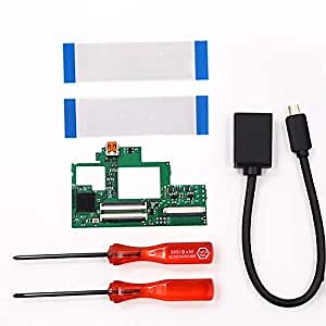 HISPEEDIDO HDMI Mod Kits Adapter PCB Kits TV Converter USB to HDMI Accessories Compatible with GameBoyAdavanceGBA 40Pin