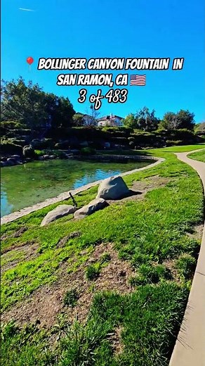 Bollinger Canyon Fountain 💦 | San Ramon, CA 🌴 #california #pov #fyp