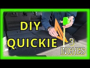 DIY Simple Platform Build for 5th Gen 4Runner: Turn Your Cargo Area into a Comfortable Bed!