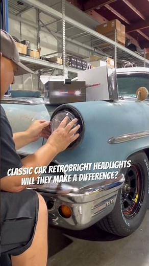 Classic Car Retrobright Headlights - Will they make a difference?