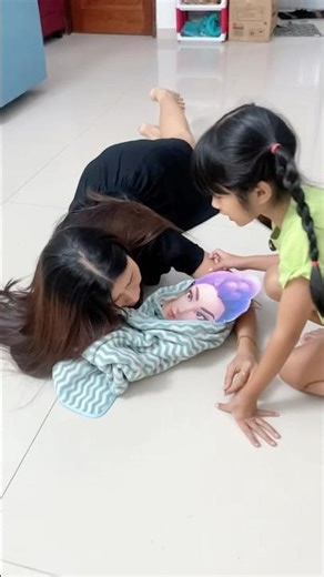 GAWAT BAYI RUMI KPOP DEMON HUNTER JATUH DARI TANGGA DOMINIQUE PANIK!! #viralvideo #trend