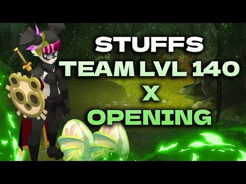 TEAM DE 8 NO HDV | STUFFS OPTIMISES LVL 140 & OPENING KALIPTUS