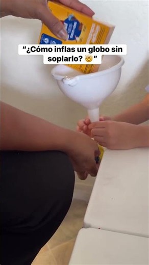 Experimento de vinagre y bicarbonato SummerCamp #STEMKids #ScienceExperiment