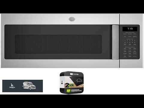 GE JVM7195SKSS 1.9 Cu. Ft. Over the Range Sensor Microwave Oven Stainless Steel Bundle