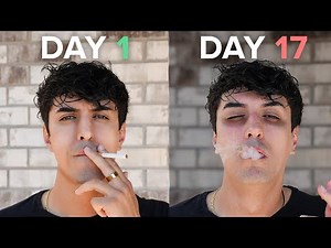 I forced myself to smoke cigarettes, then quit...