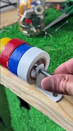make a colorful duct tape holder #shortvideo