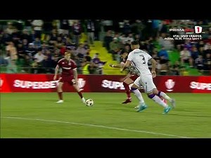 GOOOL! FC Argeș - Rapid 0-1. Dobre sparge gheața la Mioveni, în minutul 3, cu un șut din careu