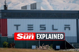 Is there a fire at the Tesla factory in Fremont, California?