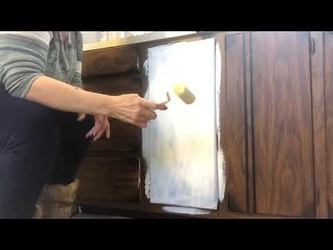 Painting Mobile Home Kitchen Cabinets under $150