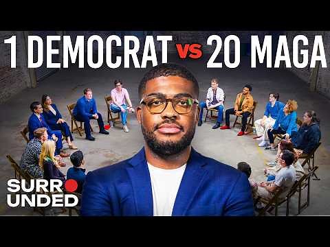 1 Democrat vs 20 MAGA Republicans (ft. Isaiah Martin) | Surrounded
