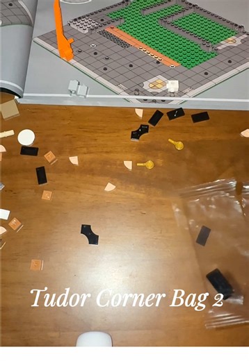 Lego Tudor Corner bag 2 #asmr #lego #cat #fyp | Lego