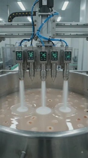 High-Speed Lychee Juice Manufacturing Process #food #amazingmachinery #delicious #litchijuice