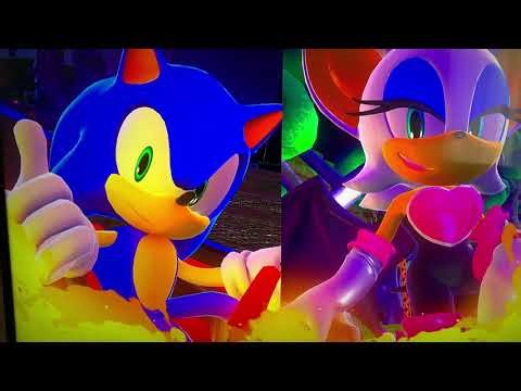 Sonic Racing Crossworlds Sonic Vs Rouge Rivalry Interactions