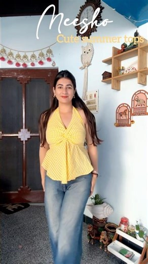 Meesho summer crop tops under ₹300 🌼🎀‪@Meesho‬ #meeshohaul #youtube #meesho #shortsfeed