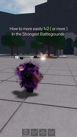 Rock Battlegrounds: How to Team in TSB Duel