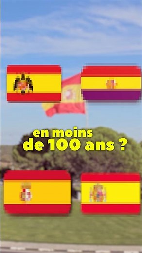 L’évolution du DRAPEAU espagnol