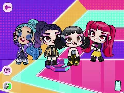Galxe and the huntrix girl groups band together in avatar world