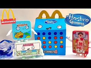 McDonald’s Hasbro Gaming Happy Meal Toys January 2021