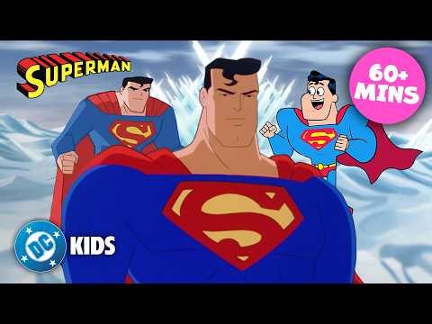 Superman Day MEGA-MIX! 🦸‍♂️⚡️ Best Animated Scenes | Teen Titans Go & More! | #KidsCartoons ‪@dckids‬​