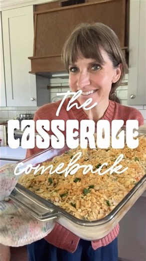 Ritz Cracker Chicken Casserole in 35 minutes!