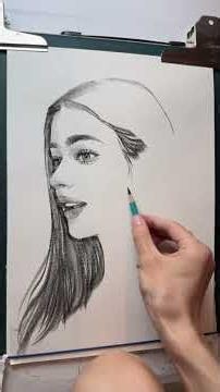 Speed Drawing | How to Draw Realistic Face Step by Step with Pencil