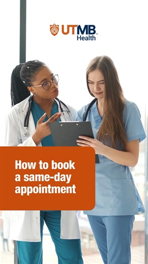 30 reactions · 3 comments | Did you know? UTMB Health offers same-day Urgent and Primary Care appointments for both adults and children. Follow this step-by-step video to book your appointment online. https://utmb.us/au1 | UTMB Health | Facebook