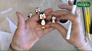 Get organised for Christmas crafting and see how easy it is to make Penguins with air drying clay using the Sugar Buttons mould from Katy Sue Designs. http://bit.ly/28In9p5 try our recommended air dry clay here: http://bit.ly/1HzUs1Q | Katy Sue Designs Crafts