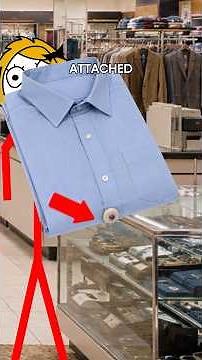 The Invention Of The Anti-Theft Tag 🛍️ #shorts #facts