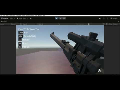 Unity 6 - Procedural FPS Animation System Early Test