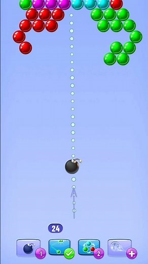 BUBBLE SHOOTER kostenlos spielen #viral #shorts