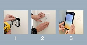 As easy as 1, 2, 3. Update your home with the latest smart technology from Legrand. Shop smart lighting: https://bit.ly/2MuyQ6P | Legrand