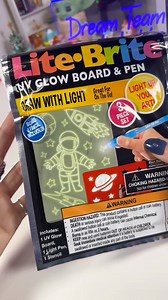 33K views · 217 reactions | Lite Brite UV Glow Board & Pen #nostalgia #asmr #litebrite | Dream Team’s World | Facebook