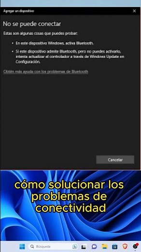 Cómo SOLUCIONAR problemas de CONEXIÓN del BLUETOOTH en Windows