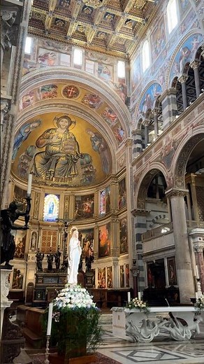 Inside the stunning Cattedrale di Pisa | Pisa Cathedral Interior 🇮🇹