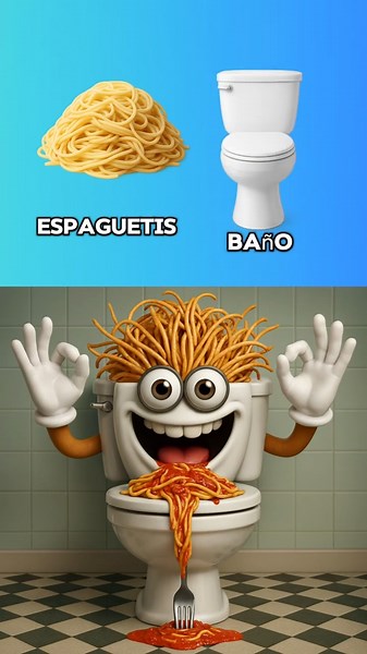 Italian Brainrot Spaghetti Tualetti Literal Vs Realidad palabras compuestas #jesus #brainrot