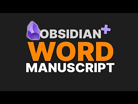 Obsidian to Word