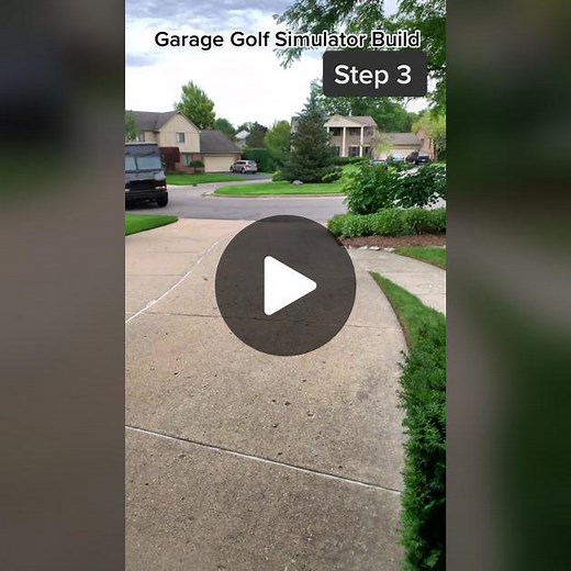 Garage Golf Simulator Launch Monitor Unboxing and Setup