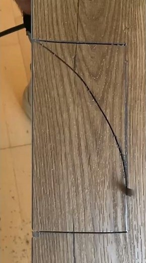 Vinyl Kleber auftragen/ Klickvinyl messen verlegen kleben/ Vinyl mit Stichsäge schneiden/ Klickvinyl