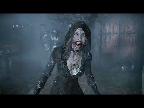Resident Evil 8 Village - Cassandra Vampire Boss Fight & Death | PS5 Gameplay