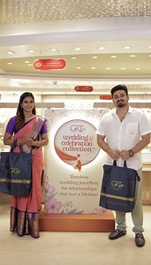 Discover the perfect jewels for your friend’s wedding day at GRT Jewellers. From the bride’s stunning elegance to the guests’ refined charm, the Wedding & Celebration Collection has everything you need. And who knows, you might find a special jewelry for yourself. Or perhaps, a loved one will surprise you with a gift GRT Jewellers: Your ultimate destination for all your jewellery needs. Visit your nearest showroom today and find the perfect collection for every occasion! #GRT #GRTJewellers #Grea